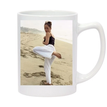 Eliza Dushku 14oz White Statesman Mug