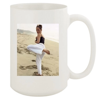 Eliza Dushku 15oz White Mug