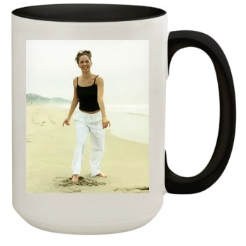 Eliza Dushku 15oz Colored Inner & Handle Mug