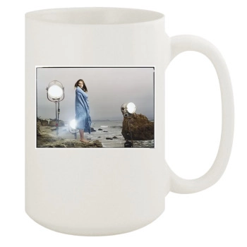 Eliza Dushku 15oz White Mug