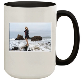 Eliza Dushku 15oz Colored Inner & Handle Mug