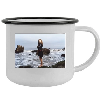 Eliza Dushku Camping Mug