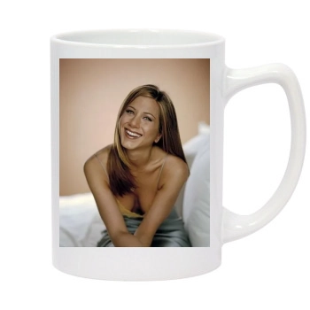 Jennifer Aniston 14oz White Statesman Mug