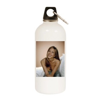 Jennifer Aniston White Water Bottle With Carabiner