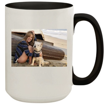 Jennifer Aniston 15oz Colored Inner & Handle Mug