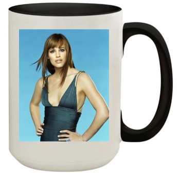 Jennifer Garner 15oz Colored Inner & Handle Mug