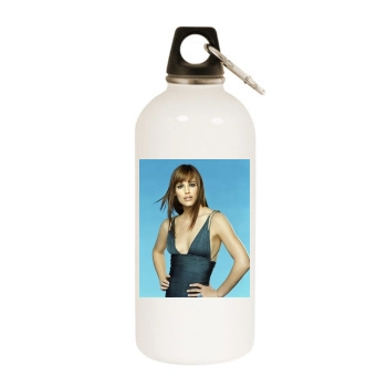 Jennifer Garner White Water Bottle With Carabiner