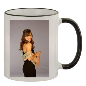 Jennifer Garner 11oz Colored Rim & Handle Mug