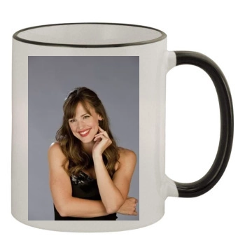 Jennifer Garner 11oz Colored Rim & Handle Mug