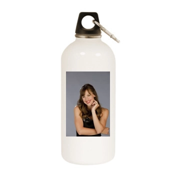 Jennifer Garner White Water Bottle With Carabiner