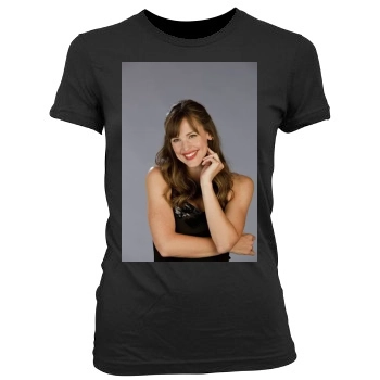 Jennifer Garner Women's Junior Cut Crewneck T-Shirt