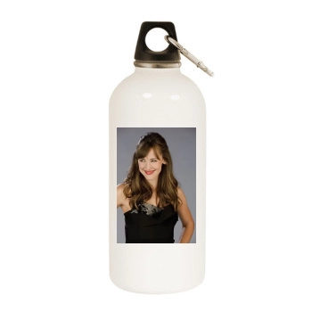 Jennifer Garner White Water Bottle With Carabiner