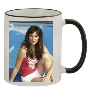 Jennifer Garner 11oz Colored Rim & Handle Mug