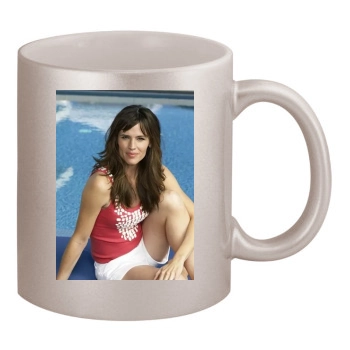 Jennifer Garner 11oz Metallic Silver Mug