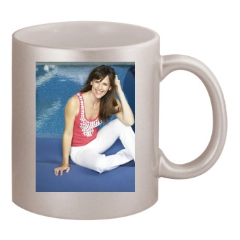 Jennifer Garner 11oz Metallic Silver Mug