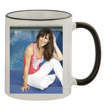 Jennifer Garner 11oz Colored Rim & Handle Mug