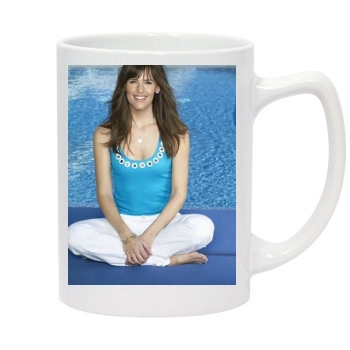 Jennifer Garner 14oz White Statesman Mug