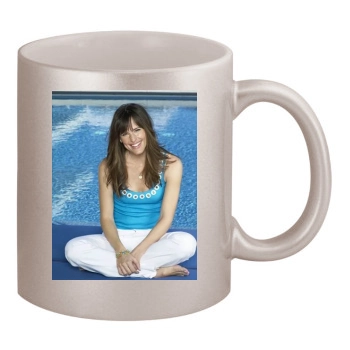 Jennifer Garner 11oz Metallic Silver Mug