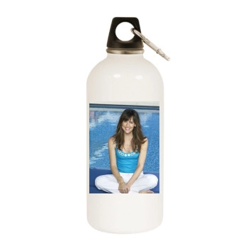 Jennifer Garner White Water Bottle With Carabiner