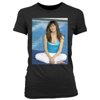 Jennifer Garner Women's Junior Cut Crewneck T-Shirt