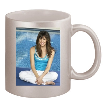 Jennifer Garner 11oz Metallic Silver Mug