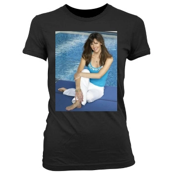 Jennifer Garner Women's Junior Cut Crewneck T-Shirt