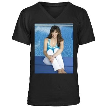 Jennifer Garner Men's V-Neck T-Shirt