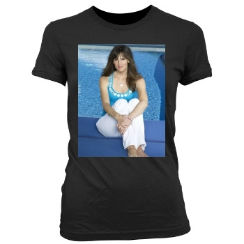 Jennifer Garner Women's Junior Cut Crewneck T-Shirt