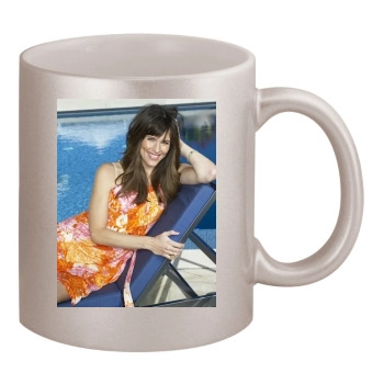 Jennifer Garner 11oz Metallic Silver Mug