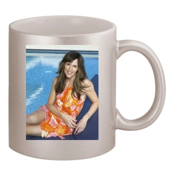 Jennifer Garner 11oz Metallic Silver Mug