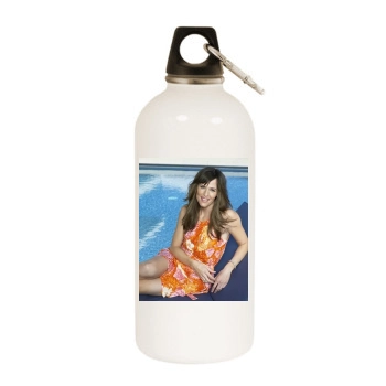 Jennifer Garner White Water Bottle With Carabiner