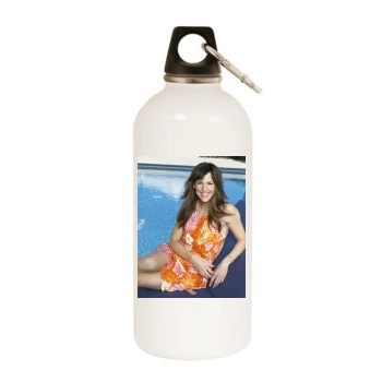 Jennifer Garner White Water Bottle With Carabiner