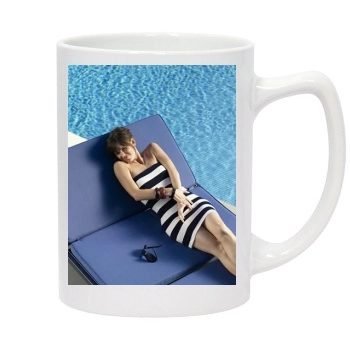 Jennifer Garner 14oz White Statesman Mug