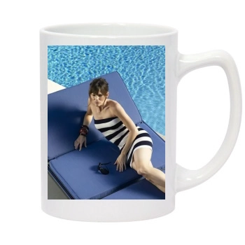 Jennifer Garner 14oz White Statesman Mug