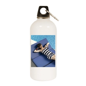 Jennifer Garner White Water Bottle With Carabiner