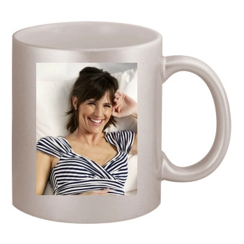 Jennifer Garner 11oz Metallic Silver Mug