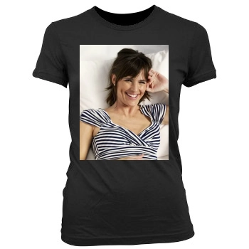 Jennifer Garner Women's Junior Cut Crewneck T-Shirt