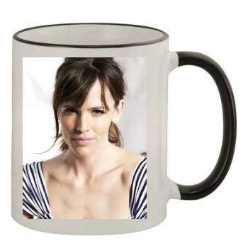 Jennifer Garner 11oz Colored Rim & Handle Mug