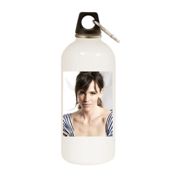 Jennifer Garner White Water Bottle With Carabiner