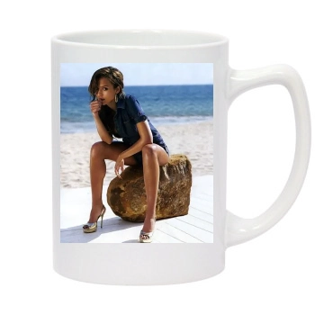 Jessica Alba 14oz White Statesman Mug