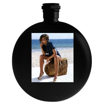 Jessica Alba Round Flask