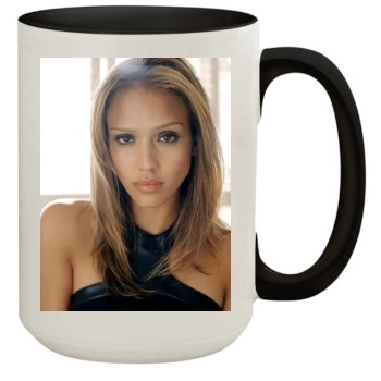 Jessica Alba 15oz Colored Inner & Handle Mug