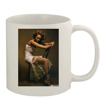 Jessica Alba 11oz White Mug