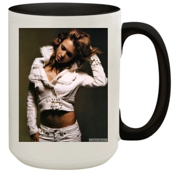 Jessica Alba 15oz Colored Inner & Handle Mug