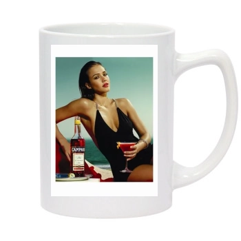 Jessica Alba 14oz White Statesman Mug