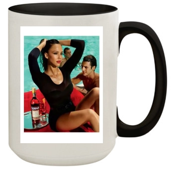 Jessica Alba 15oz Colored Inner & Handle Mug