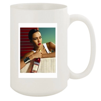 Jessica Alba 15oz White Mug