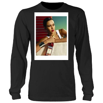 Jessica Alba Men's Heavy Long Sleeve TShirt