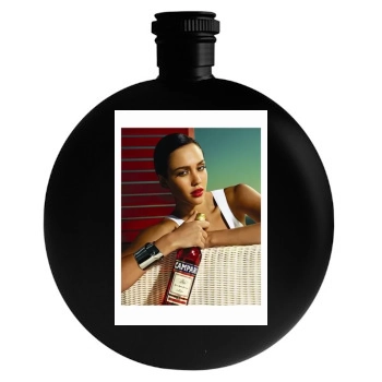 Jessica Alba Round Flask