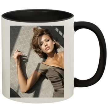 Jessica Alba 11oz Colored Inner & Handle Mug